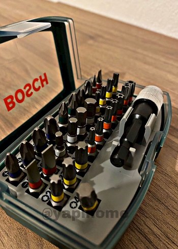 BOSCH MATKAP UCU SETI VIDALAMA SETi - Görsel 2
