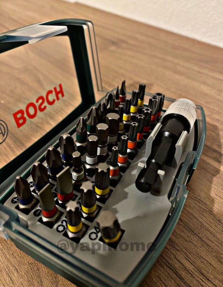 BOSCH MATKAP UCU SETI VIDALAMA SETi - Görsel 2