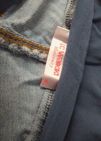 l Beden mavi Renk Hamile pantalonu