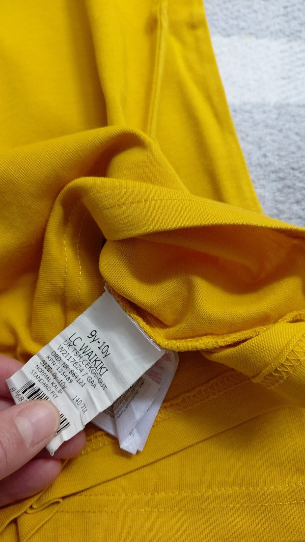 Sarı Baskılı Erkek Çocuk PenyeSweatshirt - Görsel 5