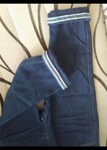 Erkek Çocuk Koyu Mavi Denim Pantolon - Görsel 3