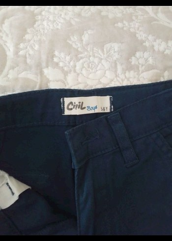 Erkek Çocuk Koyu Mavi Denim Pantolon - Görsel 2