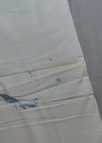 Nakışlı Mavi Beşik Korumalığı - Görsel 9