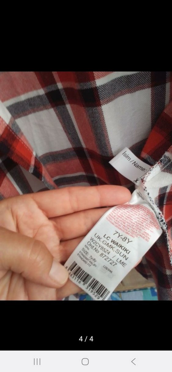 Ekose Oduncu Gömlek - Görsel 4