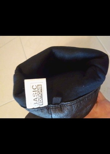 Siyah Deri Kadın Çizme - Görsel 5