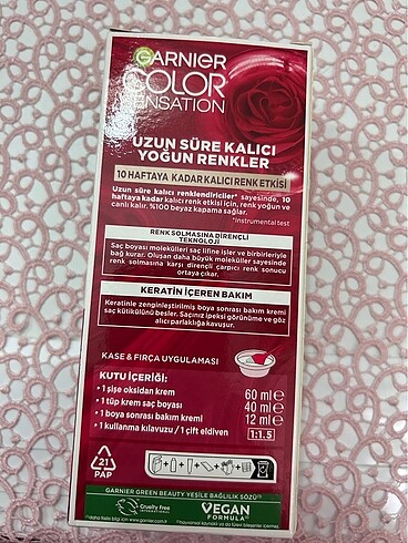 Garnier saç boyası - Görsel 3