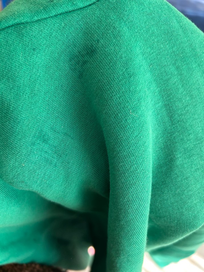 Kadın Yeşil Kapüşonlu Uzun Kollu Sweatshirt - Görsel 3