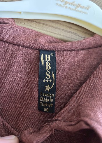 Bordo Bohem Uzun Keten Elbise - Görsel 4