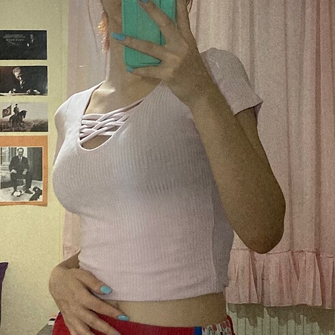 Açık pembe crop