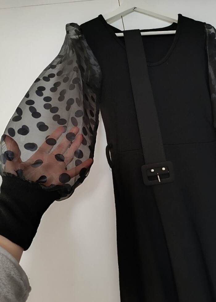 Triko mini elbise  - Görsel 2