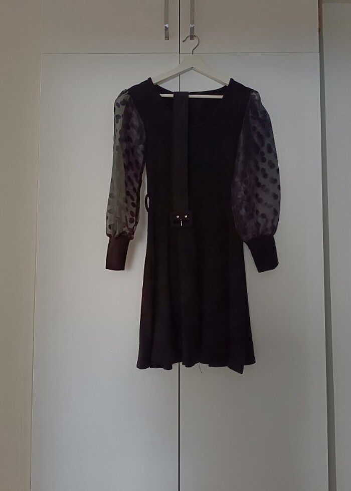 Triko mini elbise  - Görsel 3