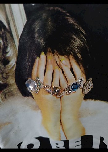 Baskılı Siyah Kısa Kollu tunik tarzı hamile için de uygun - Görsel 5