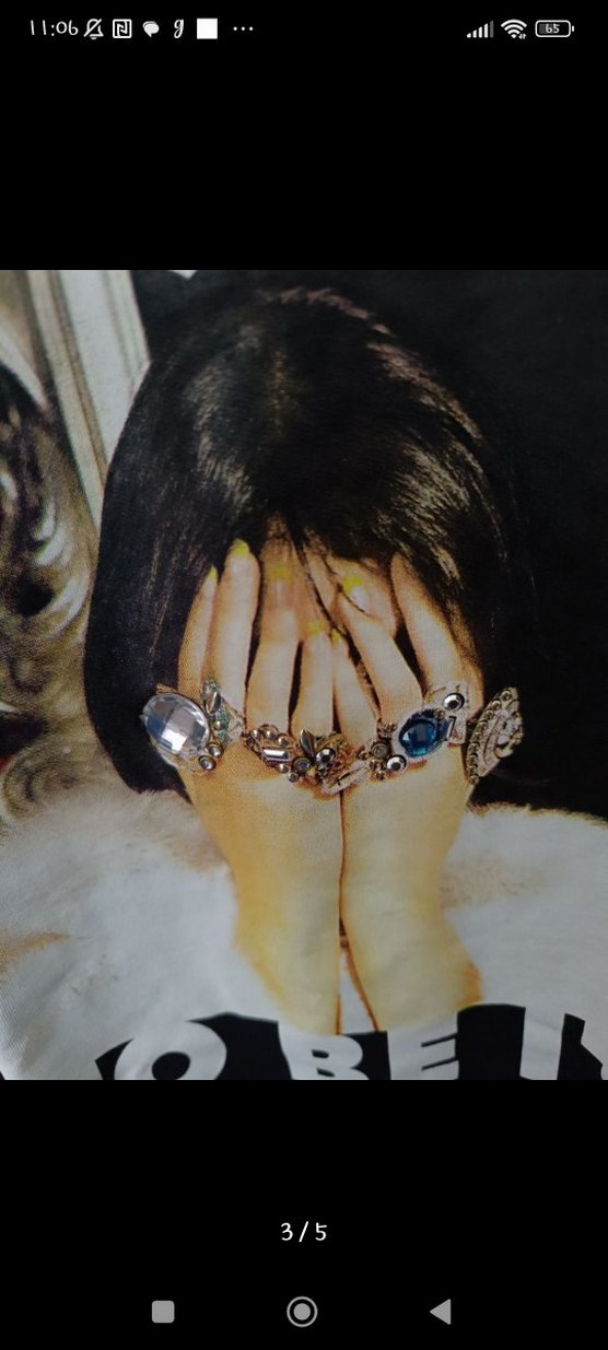 Baskılı Siyah Kısa Kollu tunik tarzı hamile için de uygun - Görsel 5