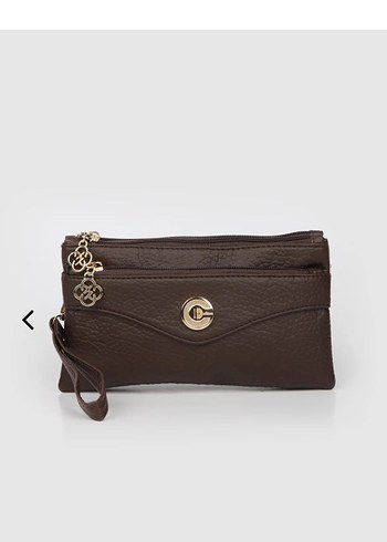 Kahverengi Deri  Kadın Çanta - Görsel 3