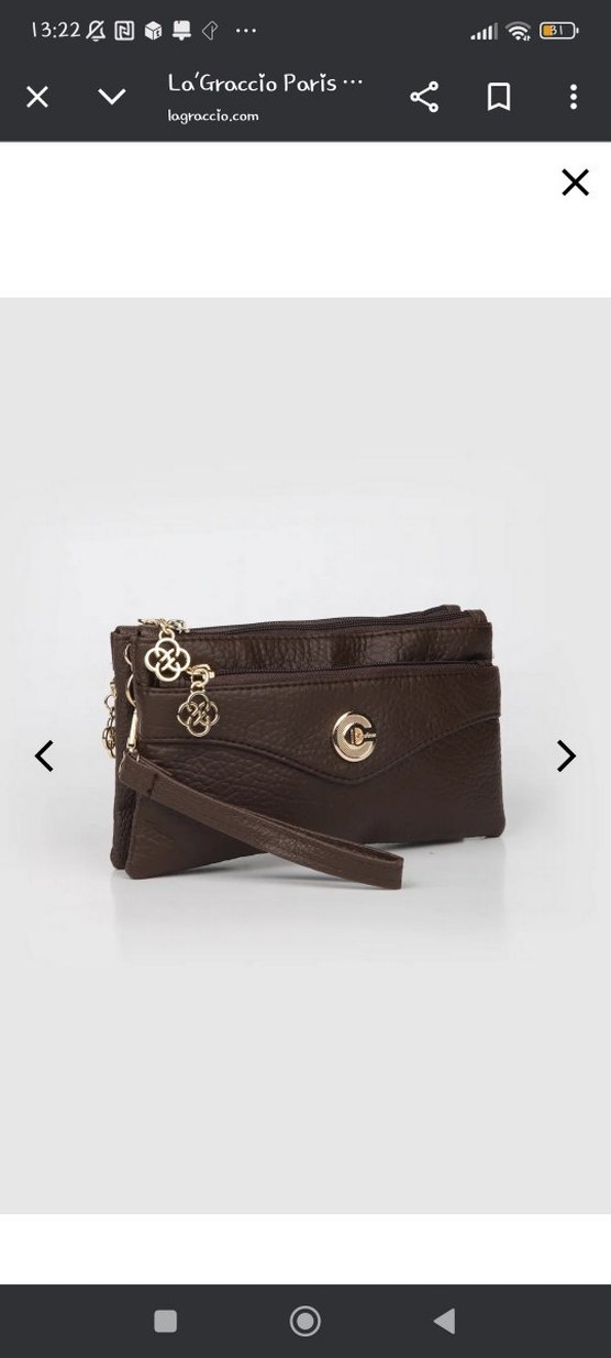 Kahverengi Deri  Kadın Çanta - Görsel 4