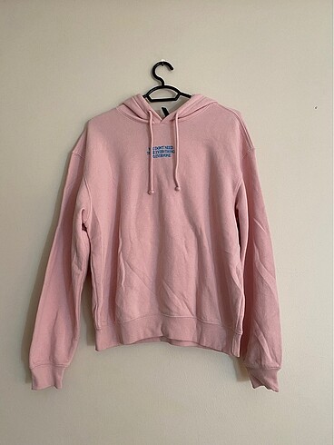 H&M pembe sweatshirt