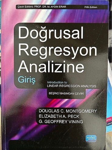 Doğrusal Regresyon Analizine giriş
