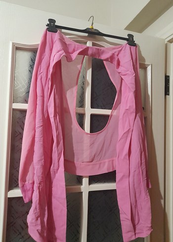Pembe Drapeli yazlık bolero