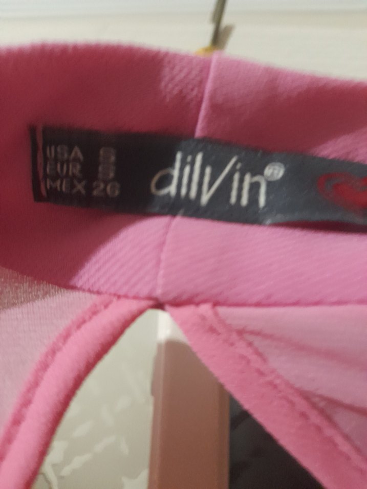 Pembe Drapeli yazlık bolero - Görsel 2