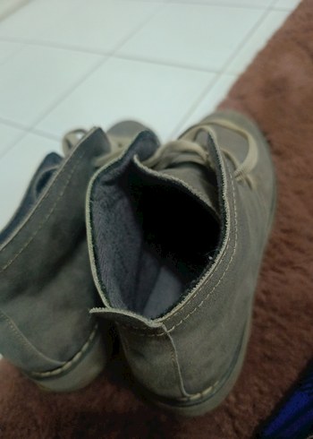 Deve tüyü renginde süet kadınBotu - Görsel 8