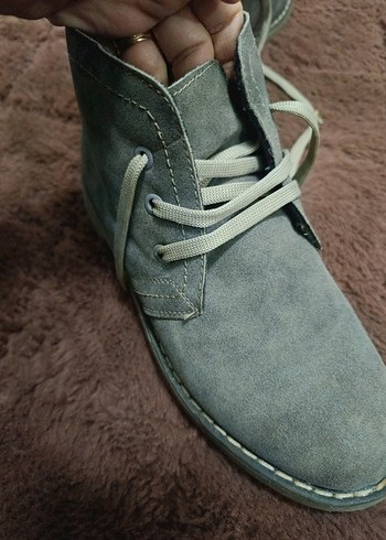 Deve tüyü renginde süet kadınBotu - Görsel 5