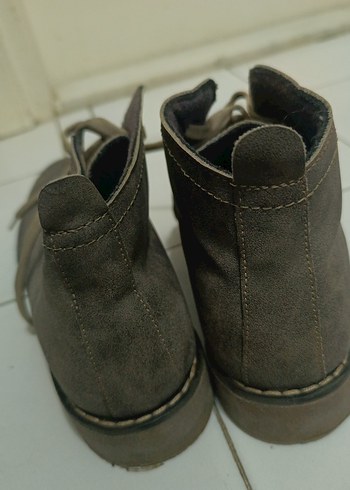 Deve tüyü renginde süet kadınBotu - Görsel 12