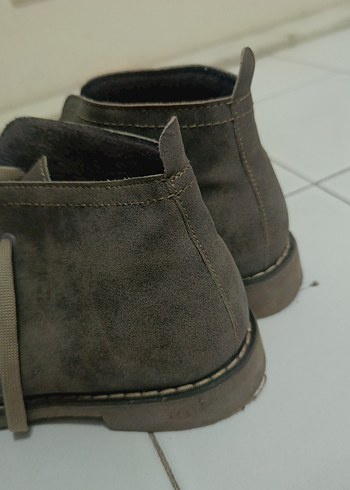 Deve tüyü renginde süet kadınBotu - Görsel 13