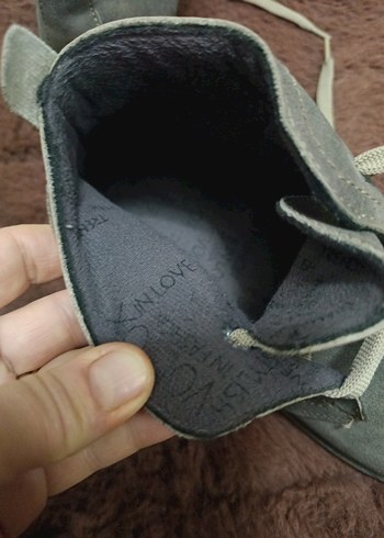 Deve tüyü renginde süet kadınBotu - Görsel 4