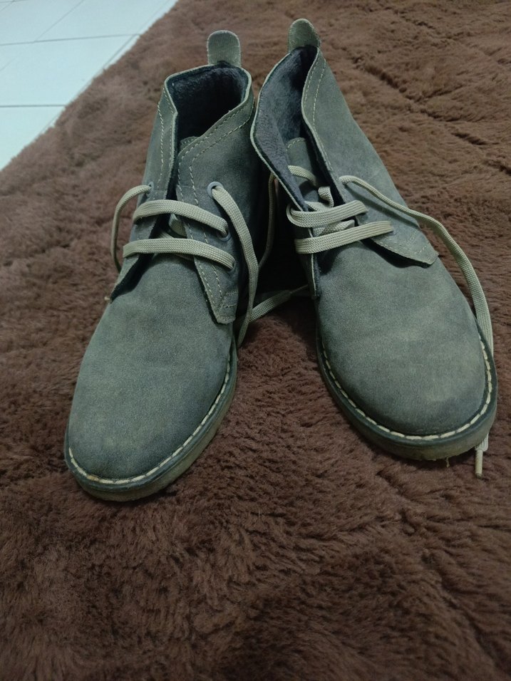 Deve tüyü renginde süet kadınBotu - Görsel 2