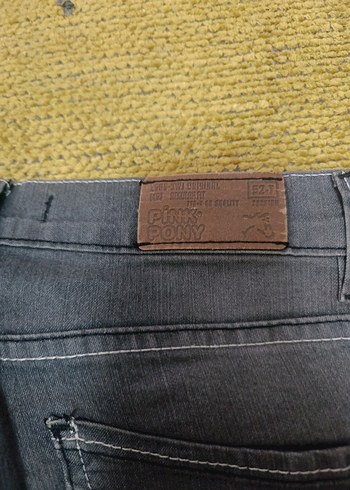 Gri Dar Kesim Kadın uzun Boy Kot Pantolon - Görsel 7