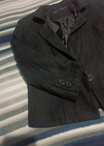 Kaşe Siyah Kadın Blazer Ceket - Görsel 5