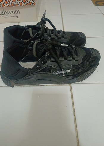 Siyah Street Wear spor ayakkabı - Görsel 4