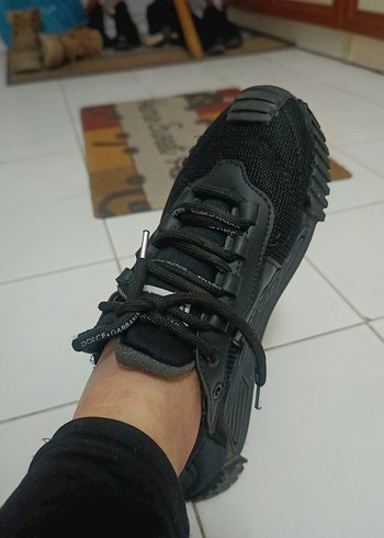 Siyah Street Wear spor ayakkabı - Görsel 2