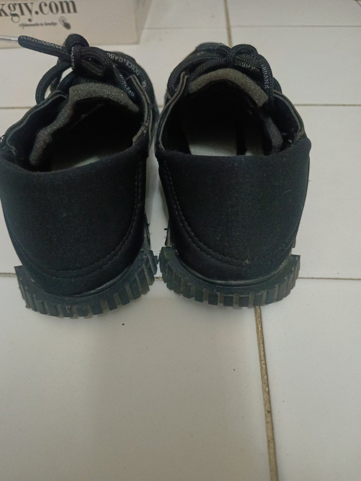 Siyah Street Wear spor ayakkabı - Görsel 5