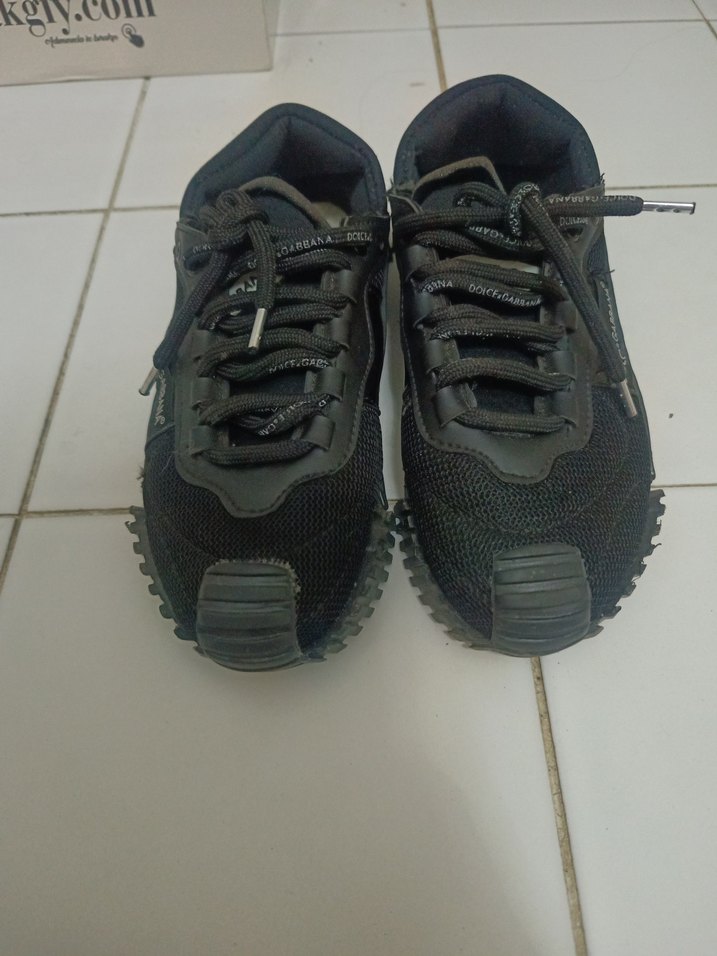 Siyah Street Wear spor ayakkabı - Görsel 3