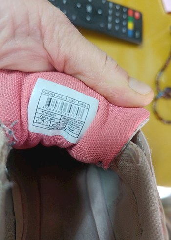 Bej Kız Çocuk Spor Ayakkabı Velcro - Görsel 6