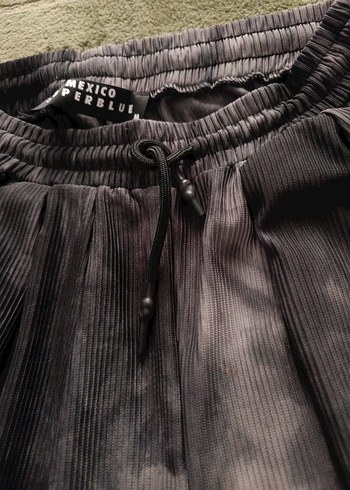 Gri Tie-Dye Salaş Kadın yumuşak şalvar - Görsel 7