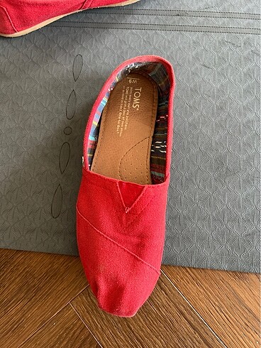 TOMS Toms kırmızı espadril şirin ayakkabı