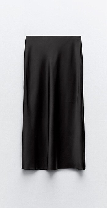 Zara Saten Midi Etek
