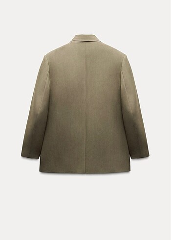 l Beden Zara Kruvaze Oversize Blazer