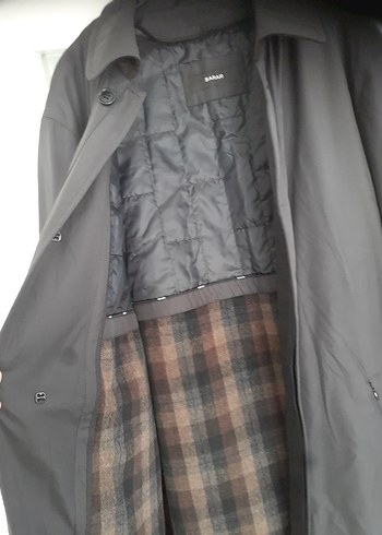 Gri Erkek Ceket Düğmeli Notch Yaka - Görsel 2