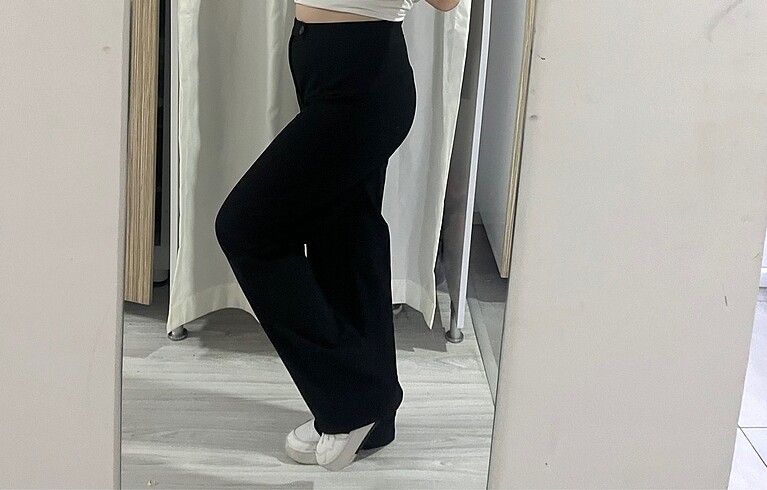 m Beden Pull&bear kumaş pantolon
