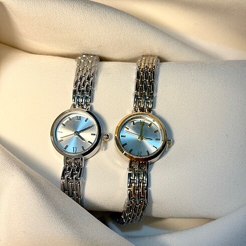 Yuvarlak Sade Vintage Saat