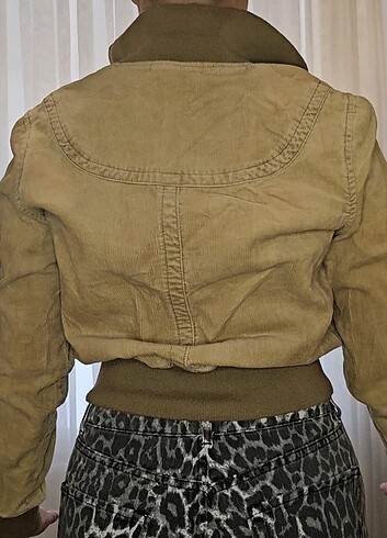 m Beden Colour block yk2 kollu vintage ceket