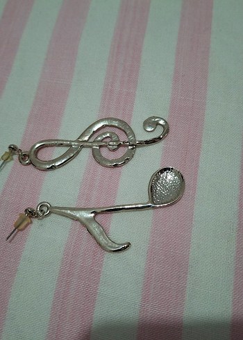 Müzik Notalı Küpe - Görsel 3