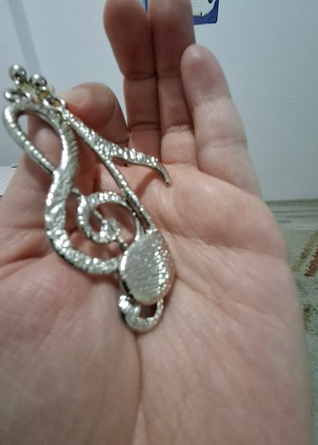 Müzik Notalı Küpe - Görsel 2