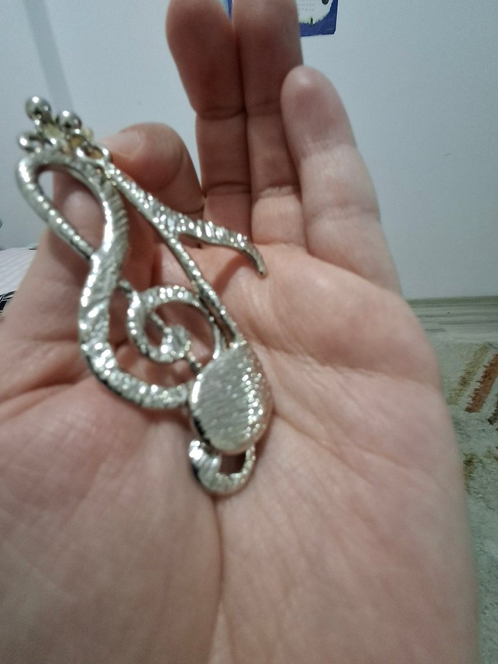 Müzik Notalı Küpe - Görsel 2