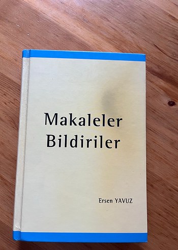 Makaleler ve Bildiriler - Ersen Yavuz