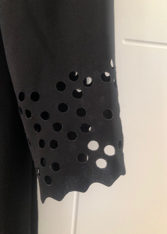 Siyah şık elbise - Görsel 3