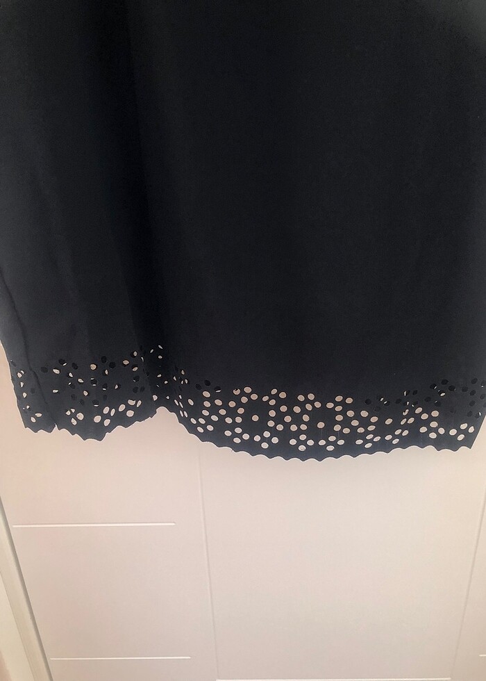 Siyah şık elbise - Görsel 4